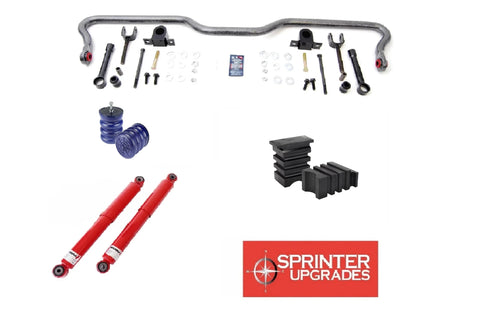 Sprinter 2500 2wd Suspension Upgrade Package B - 2019 and up sample photo - 2007 to 2016 will have a different sway bar