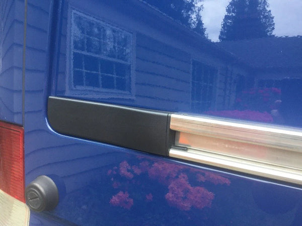 Black slider track end cap for Sprinter