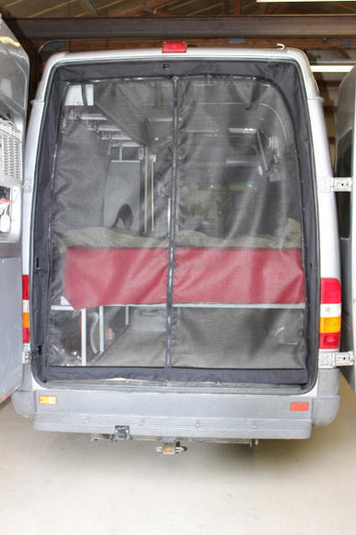 Sprinter rear insect screen
