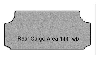 Sprinter Rear Cargo Area Carpet Mat