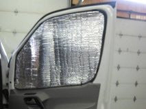 Sprinter driver and passenger insulation panel